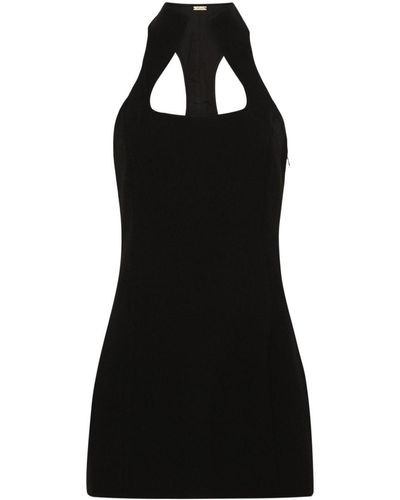Cult Gaia Mini-jurk Met Kraag - Zwart