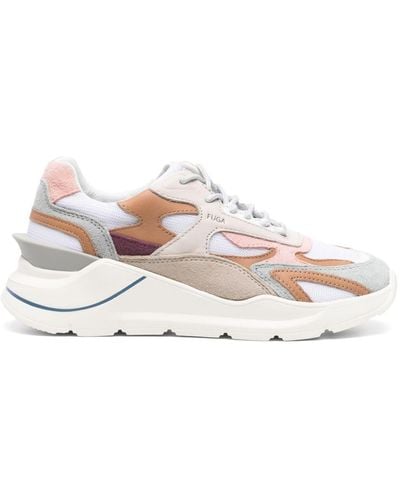 Date Fuga Panelled Chunky Trainers - Multicolour