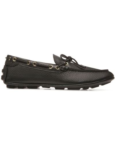 Bally Kyan Leather Loafers - Black