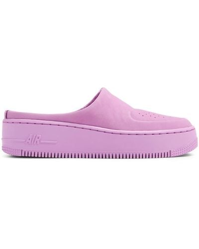 Nike Air Force 1 Lover Xx Leather Slippers - Purple