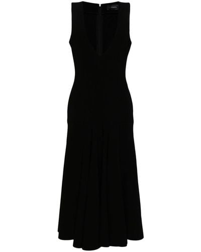 JOSEPH Desiree Sleeveless Midi Dress - Black