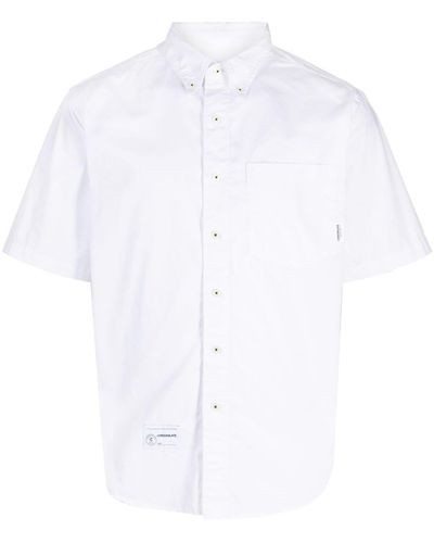 Chocoolate Kurzärmeliges Hemd - Weiß