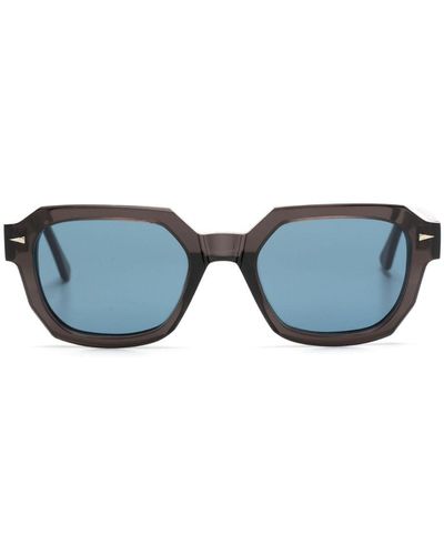 Ahlem Bellechasse Rectangle-frame Sunglasses - Blue
