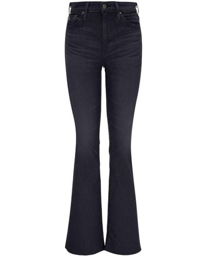 AG Jeans Farrah High Waist Jeans - Blauw