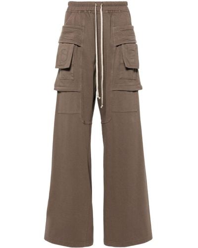 Rick Owens Trousers > straight trousers - Marron