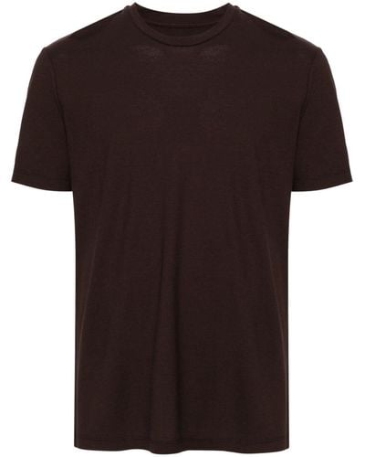 Altea T-Shirt mit Rundhalsausschnitt - Schwarz
