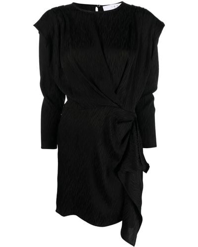 IRO Hiari Short Viscose Dress - Black