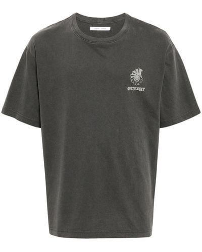 Samsøe & Samsøe Sawind Cotton T-shirt - Gray