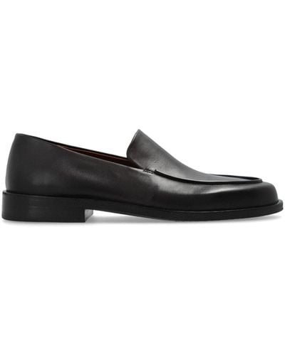 Marsèll Almond-toe Leather Loafers - ブラック