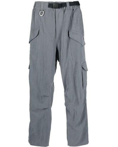Y-3 Belted Cargo Pants - Grey