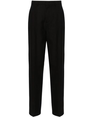 Moschino Pantalon de costume à coupe droite - Noir