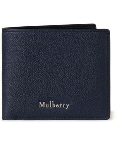 Mulberry Small Farringdon Leather Wallet - Blue