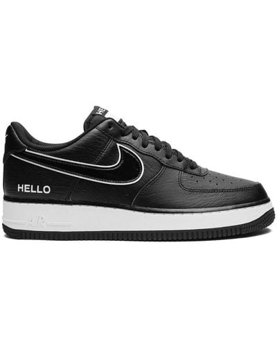 Nike Air Force 1 07 LX Hello Sneakers - Schwarz