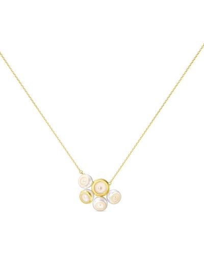 Tasaki 18kt yellow gold Stellar pendant