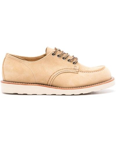 Red Wing Shop Moc Suede Oxford Shoes - Natural