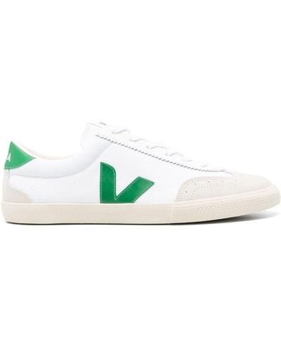 Veja Sneakers V-10 con inserti - Bianco