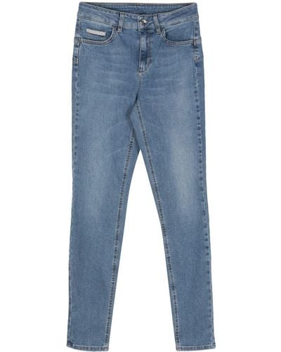 Liu Jo Mid Waist Skinny Jeans - Blauw