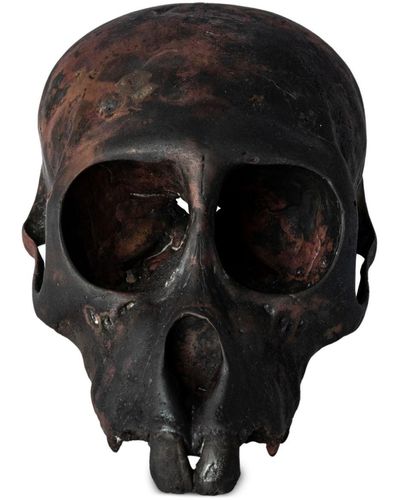 Parts Of 4 Sculpture Monkey Skull - Noir
