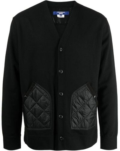 Junya Watanabe Giacca con inserto trapuntato - Nero