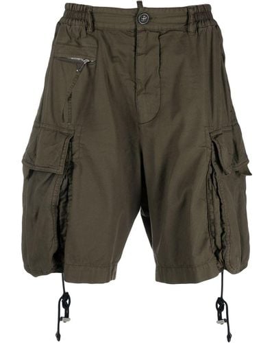 DSquared² Knee-length Cargo Shorts - Grey