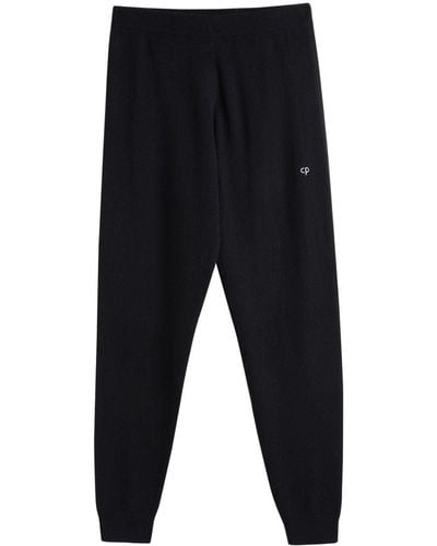 Chinti & Parker Logo-embroidered Track Pants - Blue