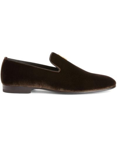 Mens Velvet Loafers