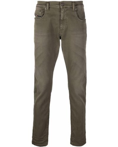 DIESEL 2060 D-strukt 0670m Slim-cut Jeans - Green