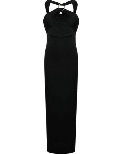 The Attico ホルターネック ドレス - ブラック
