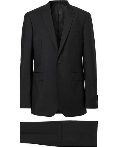 Burberry Wool Slim-fit Suit - Black