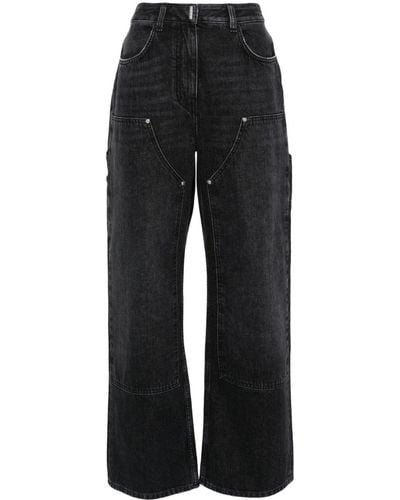 Givenchy Jeans mit geradem Bein - Schwarz