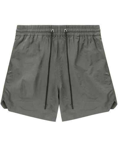 sunflower Elasticated-waistband Track Shorts - Grey