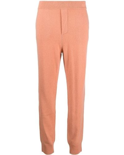 DSquared² Pantalones con logo estampado - Naranja