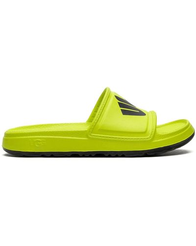 UGG Wilcox "chopped" Logo Slides - Yellow