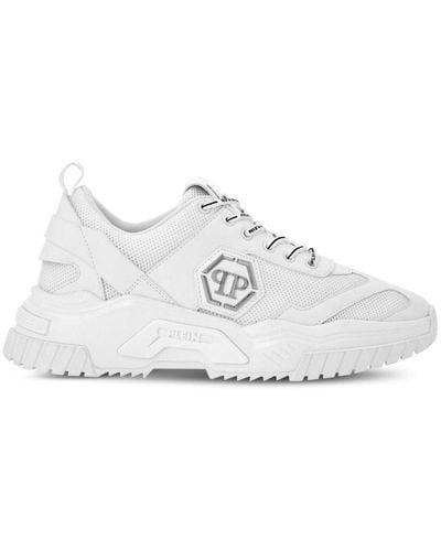 Philipp Plein Predator Sneakers - White