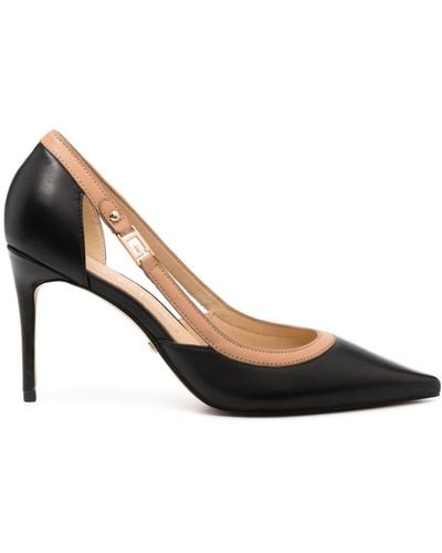 GUESS Women's Rachal Platform Pump - Pointed Toe Ankle Strap Dress Shoes With Buckle Closure - View #7