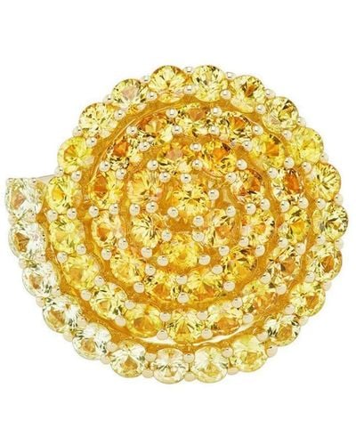 Emily P. Wheeler 18kt Yellow Gold Spiral Ring - Metallic
