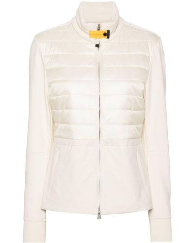 Parajumpers Natascia Panelled-design Jacket - White