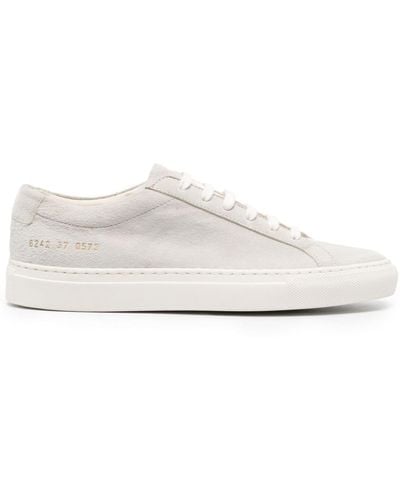 Common Projects Original Achilles Suede Sneakers - White