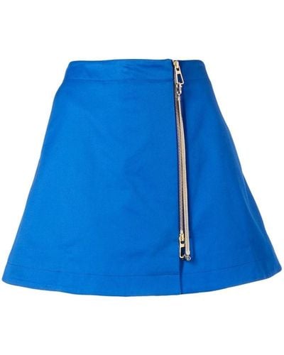 AZ FACTORY A-line Mini Skirt - Blue