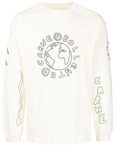 Carne Bollente ロゴ スウェットシャツ - ホワイト