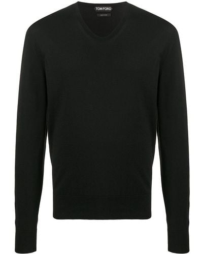 Tom Ford Lightweight Knit Sweater - Black