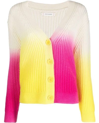 Chinti & Parker Cardigan a coste - Rosa