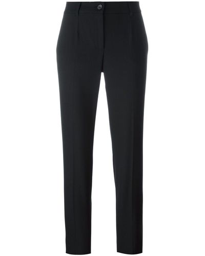 Dolce & Gabbana Slim Fit Trousers - Zwart