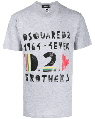 DSquared² ロゴ Tシャツ - グレー
