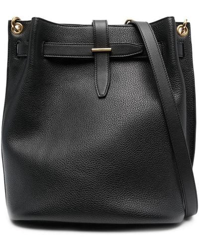 Épure S Bucket bag Black - Leather (10161HYZ001)