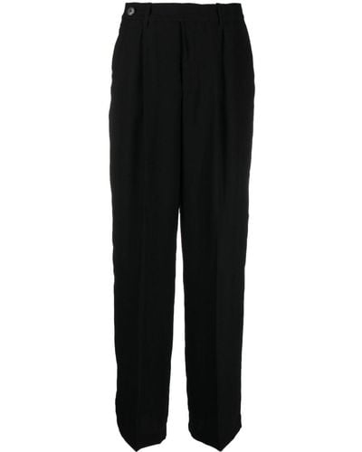 DKNY Wide-leg Trousers - Black