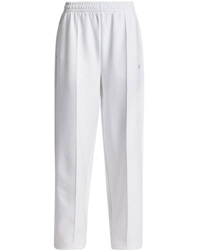 Lacoste Wide-leg Track Trousers - White