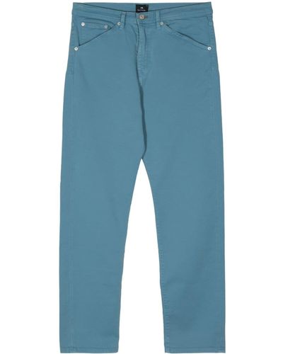 PS by Paul Smith Logo-appliqué Straight Jeans - Blue