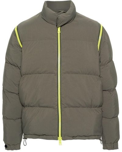 Sunnei Zip-up Puffer Jacket - Green