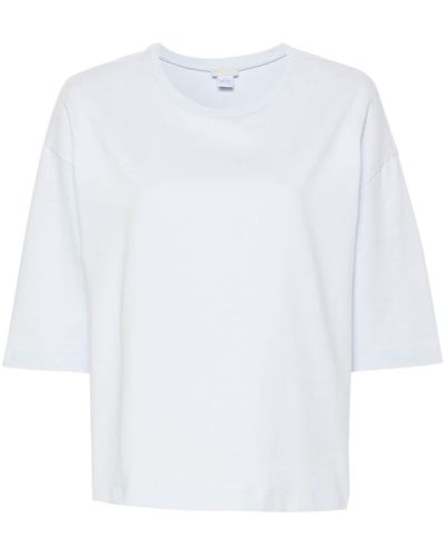 Hanro T-shirt in tessuto biologico - Bianco